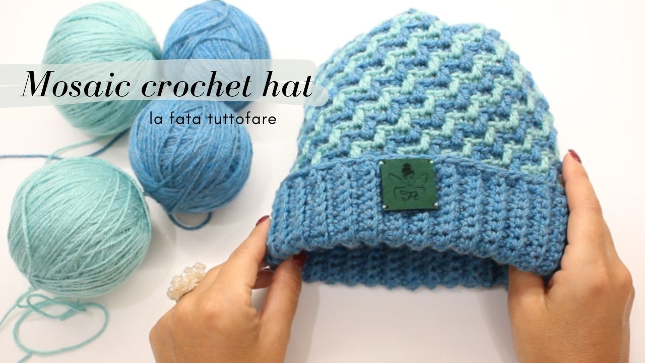 MOSAIC CROCHET HAT