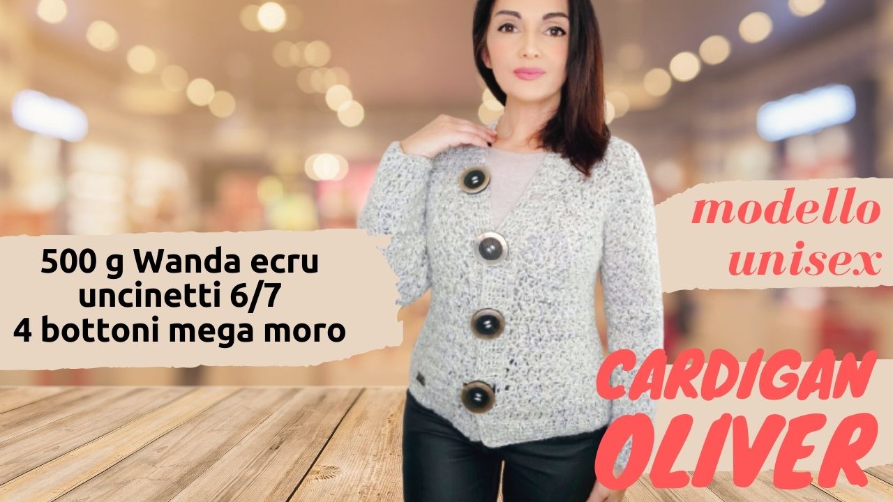 CARDIGAN UNISEX OLIVER