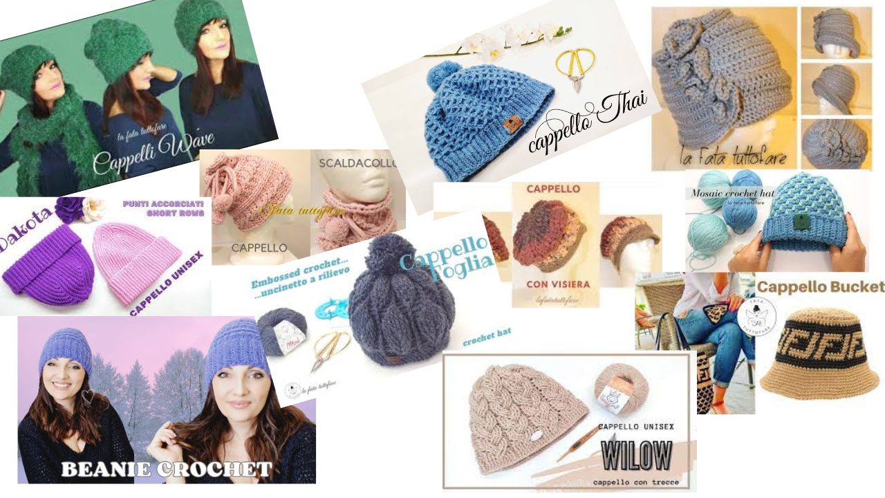 L’ARTE DEI CAPPELLI A UNCINETTO